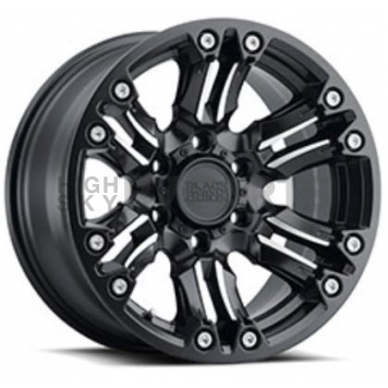 Black Rhino Wheel Asagai - 18 x 9.5 Black With Natural Spoke - 1895ASG126135M87