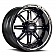 Grid Wheel GD10 - 17 x 9 Gloss Black With Natural Accents - GD1017090052M187