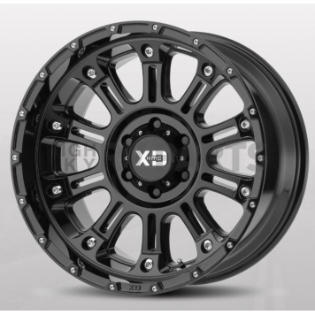 KMC Wheel XD829 Black Aluminum - 8298906331