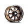 Grid Wheel GD10 - 17 x 9 Bronze With Black Lip - GD1017090052R0087