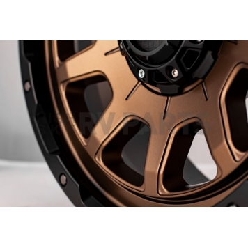 Grid Wheel GD15 - 17 x 9 Bronze With Black Lip - GD1517090052Y0087-2