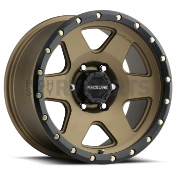RaceLine Wheel 18 Diameter 12 Offset Aluminum Bronze Single