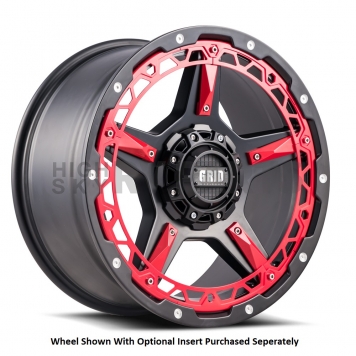 Grid Wheel GD04 - 17 x 9 Black - GD0417090027B178-1