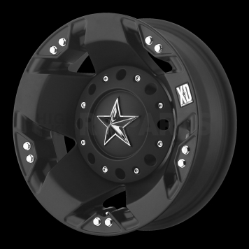 KMC Wheel XD775 Rockstar 17 x 9 Black Aluminum - 579043312N