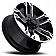 Ultra Wheel Maverick 234/235 - 18 x 9 Black With Diamond Cut Accents - 235-8963B