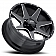 Ultra Wheel 18 Diameter 25 Offset Gloss With Milled Accents Single - 205-8963BM+25