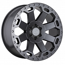 Black Rhino Wheel Warlord - 20 x 9 Gun Metal - 2090WAR-26135G87