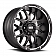 Grid Wheel GD02 - 20 x 10 Black With Natural Accents - GD0220100237F208