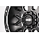 Grid Wheel GD02 - 20 x 9 Black With Natural Accents - GD0220090237F108