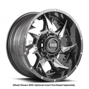 Grid Wheel GD01 - 20 x 10 Graphite - GD0120100635G287-2
