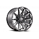 Grid Wheel GD05 - 20 x 10 Black With Natural Accents - GD0520100237G208