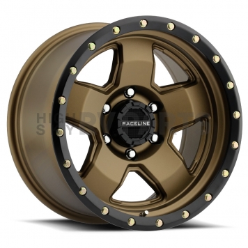 RaceLine Wheel 937BZ Combat 17 x 9 Bronze - 937BZ-79050-12