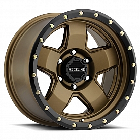 RaceLine Wheel 937BZ Combat 17 x 9 Bronze - 937BZ-79050-00