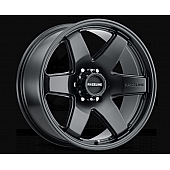RaceLine Wheel 17 Diameter 0 Offset Aluminum Black Single