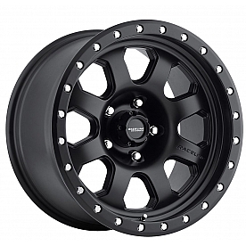 RaceLine Wheel 17 Diameter -12 Offset Aluminum Black Single