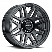 RaceLine Wheel 17 Diameter 18 Offset Aluminum Black Single