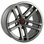 Rugged Ridge Wheel Jesse Spade - 17 x 9 Gunmetal - 15303.92
