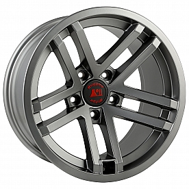 Rugged Ridge Wheel Jesse Spade - 17 x 9 Gunmetal - 15303.92