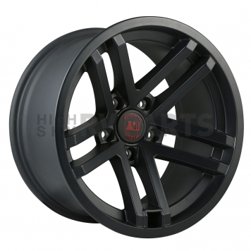 Rugged Ridge Wheel Jesse Spade - 17 x 9 Black - 15303.90