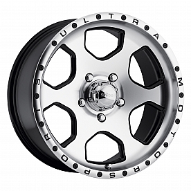 Ultra Wheel Rogue 175 - 17 x 8 Black With Diamond Cut Face - 175-7873U