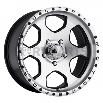 Ultra Wheel Rogue 175 - 17 x 8 Black With Diamond Cut Face - 175-7873U