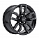 Ultra Wheel 17 Diameter 35 Offset Gloss With Milled Dimples Single - 251-7874BK+35