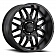 Ultra Wheel 17 Diameter 10 Offset Gloss Clear Coated With Milled Accents Single - 203-7973BM+10