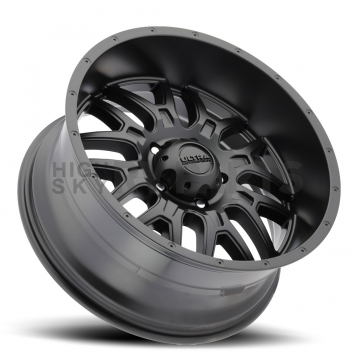 Ultra Wheel 17 Diameter 10 Offset Gloss Clear Coated With Milled Accents Single - 203-7973BM+10-1