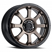 Ultra Wheel 17 Diameter 35 Offset Satin Clear Coated Single - 219-7874BZ+35
