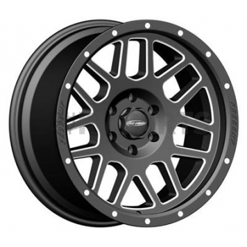 Pro Comp Wheels Series 40 - 20 x 9 Black With Natural Accents - 5140-293652