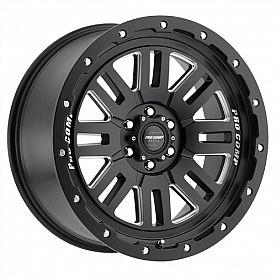 Pro Comp Wheels Cognito Series - 20 x 9 Black With Natural Accents - 5161-293650
