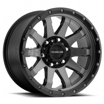 RaceLine Wheel 934G Clutch 20 x 10 Gunmetal - 934G-21065-19