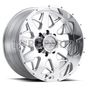 RaceLine Wheel 20 Diameter -19 Offset Aluminum Natural Single