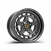 Warn Wheel Diamond Cutter - 17 x 8.5 Gun Metal - 106688