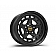 Warn Wheel Diamond Cutter - 17 x 8.5 Black - 106687