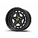 Warn Wheel Diamond Cutter - 17 x 8.5 Black - 106687