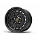 Warn Wheel Jack Hammer - 17 x 8.5 Black - 106689