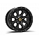 Warn Wheel Moonsault - 17 x 8.5 Black - 106685
