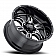 Ultra Wheel 20 Diameter -25 Offset Gloss With Milled Accents Single - 249-2163BM25