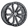 Black Rhino Wheel Trabuco - 18 x 8 Gun Metal With Black Lip And Silver Bolts - 1880TBC305127G71