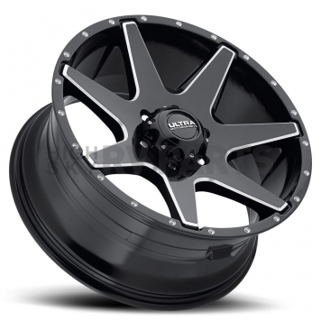 Ultra Wheel Tempest 205 - 20 x 9 Black With Natural Accents - 205-2963BM+25-1