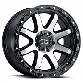 Black Rhino Wheel Coyote - 18 x 9 Black With Natural Face - 1890CYT-85127B71