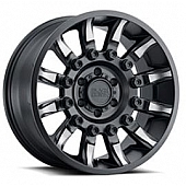 Black Rhino Wheel Mission - 18 x 9 Black With Natural Tinted Accents - 1890MSN-85127M71