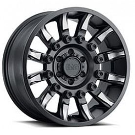 Black Rhino Wheel Mission - 18 x 9 Black With Natural Tinted Accents - 1890MSN-85127M71