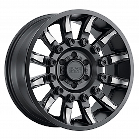Black Rhino Wheel Mission - 18 x 9 Black With Natural Tinted Accents - 1890MSN025127M71