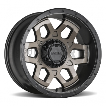 Ultra Wheel Warlock 217 - 20 x 10 Bronze With Black Lip - 217-2135BZ25