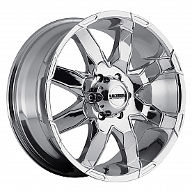 Ultra Wheel 20 Diameter 30 Offset Chrome Plated Single - 225-2963C+30