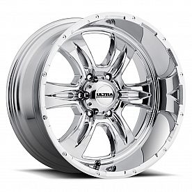 Ultra Wheel 20 Diameter -25 Offset Chrome Plated Single - 249-2163C25