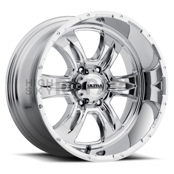 Ultra Wheel 20 Diameter -25 Offset Chrome Plated Single - 249-2163C25