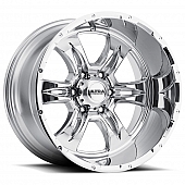 Ultra Wheel Predator II 249 - 20 x 12 Silver - 249-2363C44